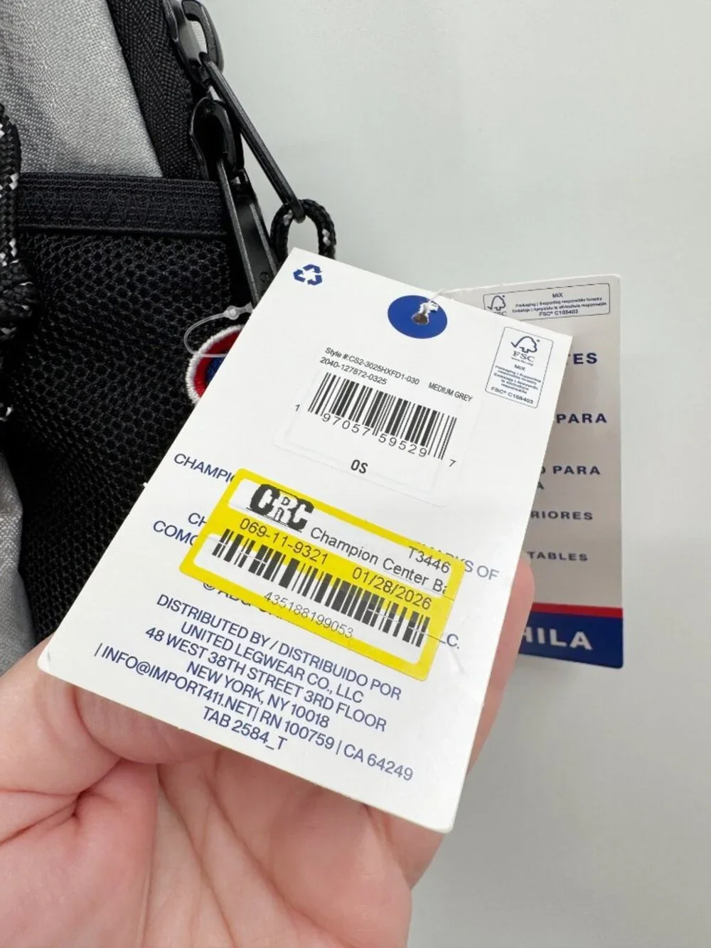 Champion new tags